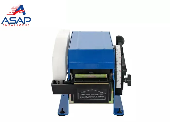 Dispensadores de Papel Gomado vs. Selagem